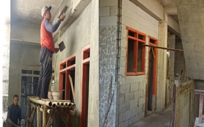 Lanjutan Progres Pembangunan Asrama Pesantren