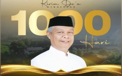 Tahlil dan Doa bersama Peringati 1000 Hari KH. Moch Burhanuddin HB